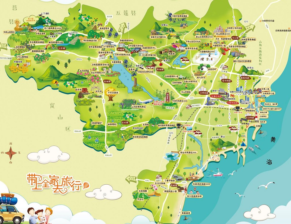 桂阳景区使用手绘地图给景区能带来什么好处？